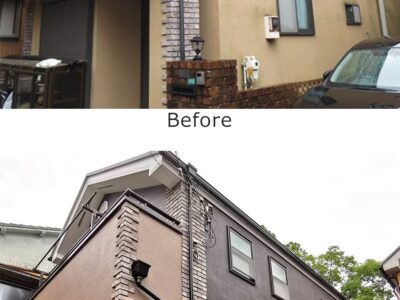 東村山市栄町 T様邸 – 築15年外壁・屋根塗装